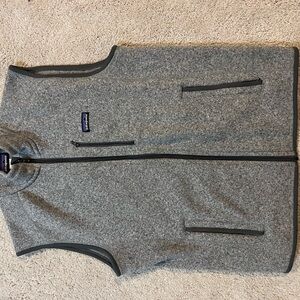 Patagonia Heather Gray Knit Sweater